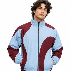 Chaquetas Cortavientos Transpirables, Ligeras, Resistentes al Agua, para Deportes al Aire Libre, con Cierre Frontal, Ropa de Entrenamiento a Prueba de Viento, Venta al Por Mayor - Product Image 1