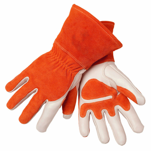 Best Hot Selling High Quality Heat Resistant Cowhide Leather TIG Welding Safety <b>Gloves</b> Full Thumb Non Slip Wholesale <b>Gloves</b> - Product Image 5