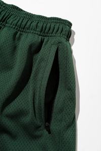 Short de basket-ball décontracté personnalisable pour homme en maille de polyester personnalisée avec motif solide et logo imprimé - Product Image 6