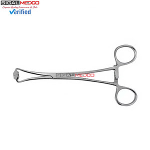 Pince à tissus de qualité supérieure, 6 pouces, en acier inoxydable allemand, instruments chirurgicaux médicaux pour obstétrique et gynécologie, réutilisable - Product Image 4
