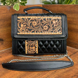 Sac à main de luxe personnalisé pour femme 2025, sac bandoulière en cuir véritable fait main, sacs à chaîne matelassés, sacs à bandoulière de créateur en cuir véritable - Product Image 3