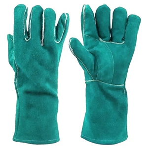 Guantes de Seguridad de Cuero Reforzado de Alta Calidad para Soldadura, Bomberos, Barbacoa, Protección Industrial de Manos - Product Image 3