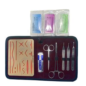 Kit de Práctica para Estudiantes de Medicina, Instrumentos de Entrenamiento de Habilidades Quirúrgicas, Instrumentos Médicos, Almohadillas de Sutura de Acero Inoxidable - Product Image 1