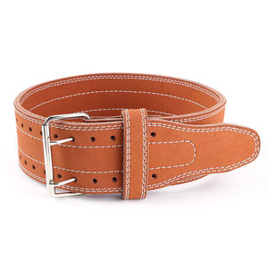 Ceinture de musculation en cuir GAF Heavy Duty 7MM antidérapante unisexe pour entraînement, haltérophilie, soutien de la force, entraînement de musculation, durable - Product Image 5