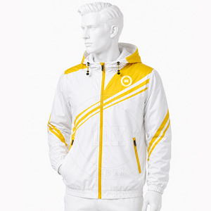 Chaqueta cortavientos de primera calidad, informal, impermeable, ligera, para hombre. - Product Image 3
