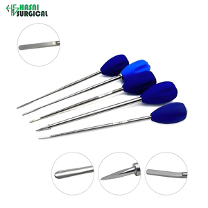 Juego de 5 instrumentos ortopédicos manuales de acero inoxidable: abridores de conos, agujeros y conos elásticos para huesos. - Product Image 1