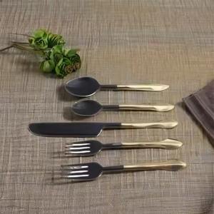 Ensemble de couverts en acier inoxydable de style restaurant, cuillère, fourchette, couteau durables, ensemble de table pour service de buffet et de traiteur - Product Image 3