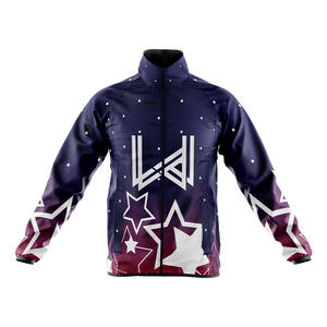 Veste coupe-vent personnalisée pour homme, coupe classique, 100% nylon, écologique, séchage rapide, imperméable, coupe-vent, respirante, col roulé - Product Image 5