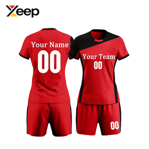 ชุดวอลเลย์บอล XEEP รุ่นขายดีสำหรับผู้ใหญ่ ผลิตจากโพลีเอสเตอร์ XC-VU-31 ระบายอากาศได้ดี เหมาะสำหรับทั้งชายและหญิง บริการ OEM ขายส่ง ปรับแต่งได้ตามต้องการ พร้อมลายพิมพ์แบบรีดร้อน - Product Image 1