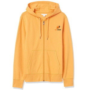 Sudadera con capucha y cremallera para hombre, de algodón 100% grueso, con hombros caídos, efecto desgastado, personalizable con logo, ¡Gran oferta! - Product Image 1