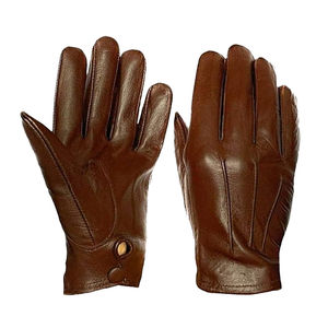 Guantes de Moda para Hombre de Diseño Original de Alta Calidad, Guantes de Invierno de Lana con Forro de Cachemira, Pantalla Táctil, Cuero - Product Image 5