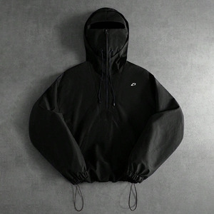 Chaquetas para Hombre, Estilo Anorak, Talla Grande, Cortavientos con Capucha y Cubre Rostro Integrado, Marca Privada, Proveedor Mayorista Directo de Fábrica - Product Image 2