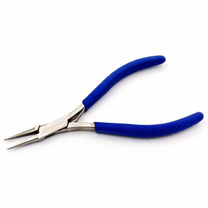 <b>Beads</b> <b>Bead</b> Knotting Micro Pointed <b>Needle</b> Nose Pliers Jewelry Making Tools Precision Beading DIY Jewellery Tool - Product Image 1
