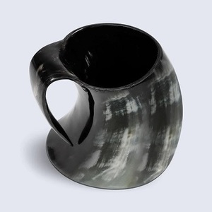 Eco-Friendly Handmade American Style Horn Mug Handle with Customized Packaging for <b>Beer</b> Wine Party Use-F S INTERNATIONAL - Product Image 5