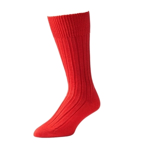 Chaussettes hautes pour hommes, couleur unie, tricotées, respirantes, en polyester et élasthanne, pour usage quotidien, style automne, coupe classique - Product Image 6