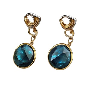 Boucles d'oreilles élégantes en argent sterling 925 pour la Saint-Valentin, bijoux fins pour femmes et filles - Product Image 1