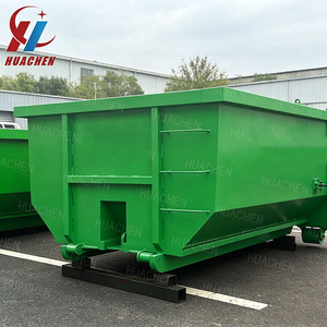 Venta Directa: Contenedor de Basura Rodante de Acero al Carbono Estilo Bañera Verde para Empresas de Residuos - Product Image 6