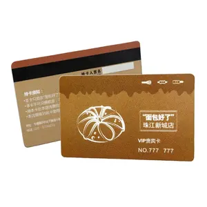 Impressão colorida Club Membership Card com Hico Magnetic Strip