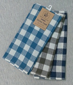 ผ้าขนหนูอาบน้ำทอจากผ้าฝ้าย 100% แห้งเร็ว ผ้าขนหนูเช็ดมือแบบวาฟเฟิล ผลิตด้วยมืออย่างยั่งยืน ซึมซับน้ำได้ดี ผ้าลินินสำหรับห้องน้ำสำหรับโรงแรม - Product Image 3