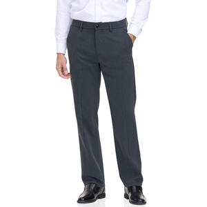 Pantalon de Costume Homme Confortable de Haute Qualité, Coupe Droite Taille Haute, Style Décontracté avec Braguette Zippée, Idéal pour le Bureau - Product Image 2