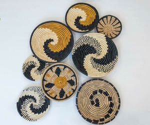 Décoration murale en jonc de mer naturel, tissée à la main, style bohème côtier, fournisseur en gros du Vietnam - Product Image 4