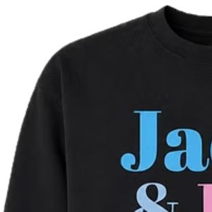 แจ็คแอนด์จิลเสื้อสเวตเตอร์คอกลมผ้าฟลีซสวมใส่สบายแขนยาวแบบลำลองเสื้อสเวตเตอร์แบบสวมสำหรับทุกเพศสำหรับการประชุมการสังสรรค์ในครอบครัว - Product Image 5