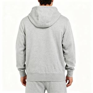 Sudadera con Capucha Personalizada con Pedrería, 100% Algodón, Unisex, Sólida, de Invierno, Holgada, con Bolsillos, Transpirable, 550 Gramos, Gruesa - Product Image 3
