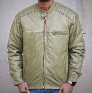 Veste en cuir tendance pour homme, veste en cuir d'agneau, veste d'hiver, différents styles et designs - Product Image 1