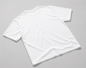 T-shirt pour homme de haute qualité, blanc, col rond, manches courtes, 100% coton, coupe classique, motif lettres, décontracté, tricoté, vente en gros - Product Image 3