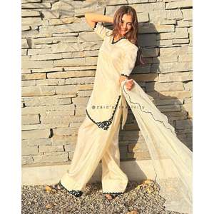 Ensemble haut et bas de soirée pour femmes, avec dupatta fantaisie - Product Image 2