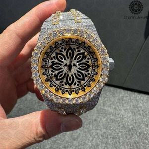 Montre de luxe pour homme Charm_Jewells, boîtier en acier inoxydable, verre saphir, mouvement mécanique analogique, cadran 40 mm, date automatique, 10 bars - Product Image 6