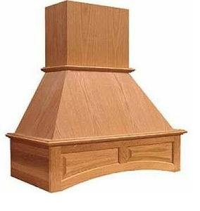 Campana Extractora Comercial en Forma de T para Techo, de Madera, Fácil Instalación, Ventilación de Cocina para Contratistas - Product Image 1