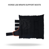 Protège-jambes équestres de luxe en néoprène respirant de haute qualité pour chevaux – Soutien des tendons et ligaments – Souples et confortables