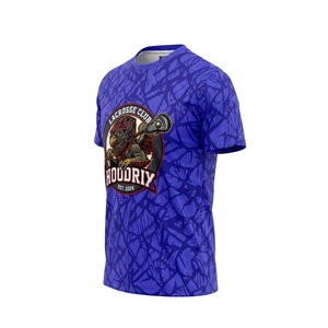 Custom Sublimated Lacrosse Shooting Shirt Men Youth Mesh Short Length Practice Jersey Wholesale Sportswear Manufacturer Supplier - Product Image 3