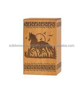 Urnes de crémation pour adultes urnes en bois pour adultes urnes funéraires taille personnalisée fournitures funéraires - Product Image 2