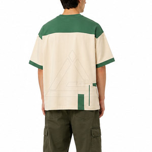 Camisetas de Corte Cuadrado Personalizadas con Opciones de Diseño Únicas, Tela Holgada y Transpirable para Ropa Urbana y Estilo de Vida Diario - Product Image 4