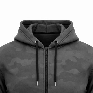 Sweat à capuche zippé uni pour homme 2026 – Vente en gros de sweats à capuche zippés en molleton de coton épais – Sweat à capuche personnalisé pour homme – Sweat à capuche zippé intégral oversize pour homme - Product Image 5