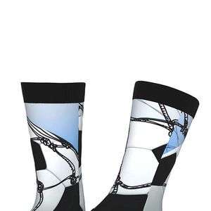 Chaussettes de sport pour hommes très demandées, dernier design, tricotées avec fonction antidérapante, technique de tissage, prix de gros, les plus recherchées - Product Image 4