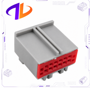 30700-1120 ชุดสายไฟทองแดงสำหรับยานยนต์ H-DAC 64 แบบ 12 พิน ตัวผู้/ตัวเมีย พร้อมปลอกหุ้มสายไนลอน สีเทา ระยะห่างระหว่างขั้ว 2.54 มม. ใช้ร่วมกันได้ - Product Image 2