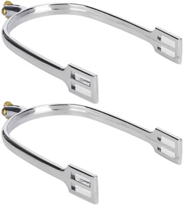 Espuelas de equitación con material de acero inoxidable, venta al por mayor y personalización disponible para uso ecuestre - Product Image 3