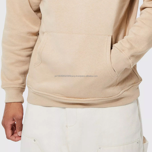 Top Selling <b>Men's</b> Slim Fit Pullover <b>Hoodies</b> Lightweight Winter Wear in Plain Dyed Colors - Product Image 4