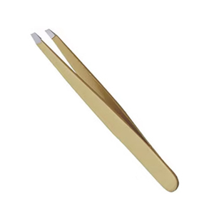 Eyebrow Tweezers Satin Finish Beauty Care Instrument Private Label Manufacturer Eyebrow Tweezers Precision Edge Grooming <b>Tool</b> - Product Image 5