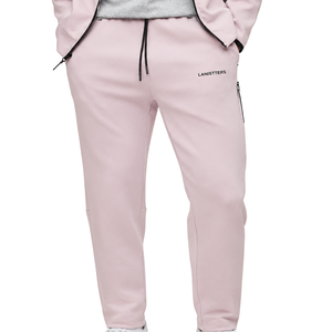 <b>Men</b>’s Fleece <b>Jogger</b> Pants Slim Fit Casual Trousers Elastic Drawstring Waist <b>Zip</b> <b>Pockets</b> Soft Comfortable Sweatpants - Product Image 1