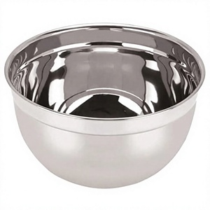 Axiom Home Accents - Frutero Ovalado de Aluminio Plateado Mate, Clásico y Elegante, de Grado Alimenticio, con Decoración Brillante Hecha a Mano, para Cocina - Product Image 1