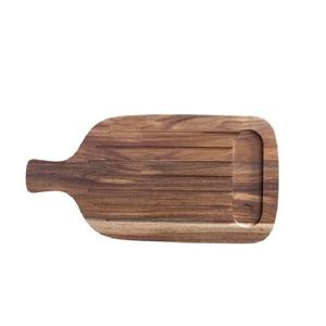 Nouvelle arrivée : Planche à découper en bois d'acacia indien faite à la main, pour cuisine et restaurant, taille, forme et couleur personnalisables - Product Image 4