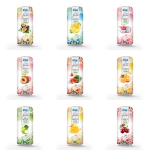 Jugo de Frutas Natural 330ml Lata de Aluminio Bebida Saborizada Baja en Grasa con Puré 100% de Sandía, Papaya y Maracuyá – Esterilizado - Product Image 3