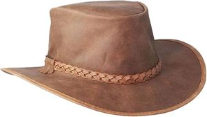 Sombrero de Vaquero de Cuero Crusher - Product Image 6