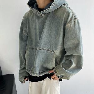 Sudadera Ligera con Capucha para Hombre, de Algodón y Felpa, Informal, Cálida para Invierno, Cómoda para Uso Diario, Estilo Urbano - Product Image 2