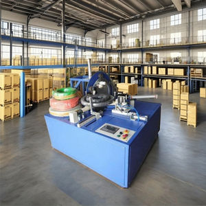 Máquina Eléctrica Horizontal para Envolver Bobinas con PLC, Semiautomática, Fácil de Operar, para Empaquetado de Cajas de Plástico/Papel - Product Image 2