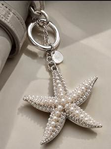 Colorful Classic Embroidery Beaded Eco-Friendly Handmade <b>Keychain</b> Fashion Purse Charm - Product Image 3